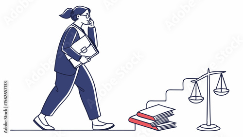 Lawyer's Journey to Justice: Education and Professional Growth in Legal Field