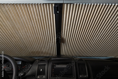Interior Privacy with Fully Closed Camper Curtain