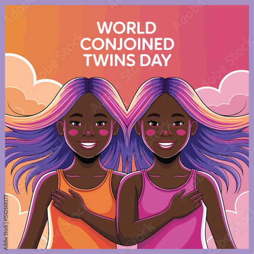 "Celebrate unity and strength on World Conjoined Twins Day, honoring shared journeys and remarkable resilience.