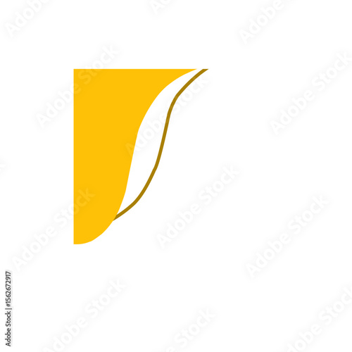 golden corner border arch