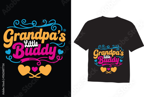 Grandparents T-Shirt Design, Grandparents Cloting  Design
