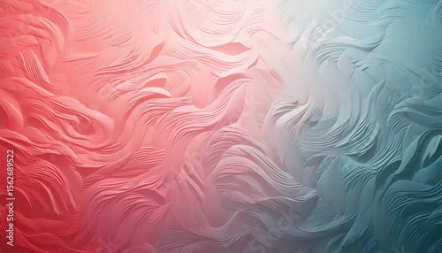 wave pattern gradient wall background with pastel color