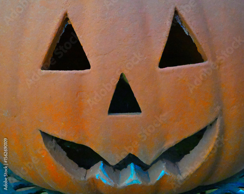 carved pumpkin