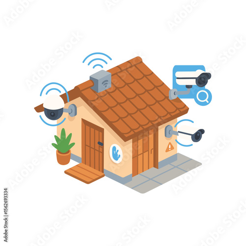 Smart House with IoT Cloud Connectivity