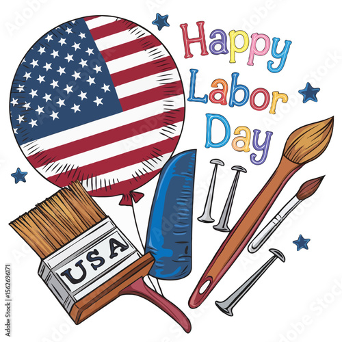Best Labour Day Vector Design Elements for Designers