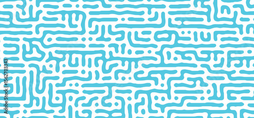 Blue Turing-Like Pattern Design
