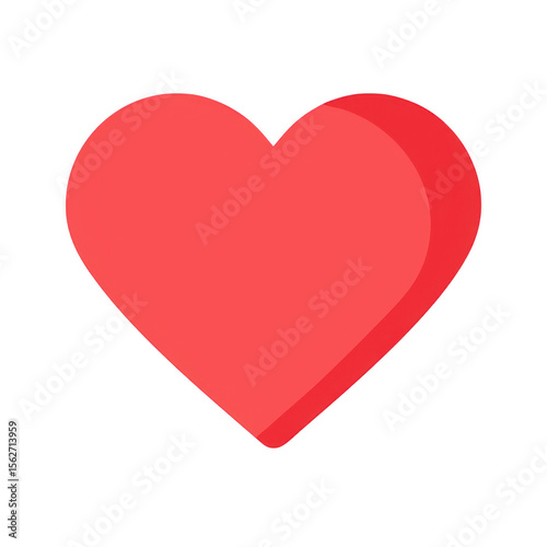 Red heart symbol isolated on transparent background Free Download Red heart symbol isolated on transparent background - GFXLoad