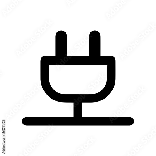 Plugin icon with extension tools on transparent background representing software add-ons and browser extensions
