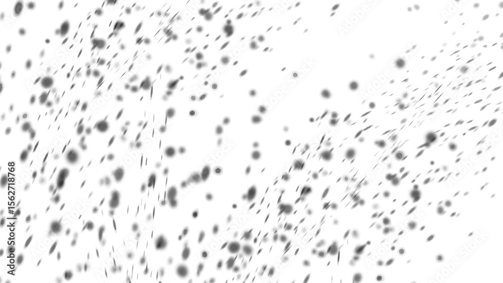 Fototapeta premium 水しぶき/インクのしみ