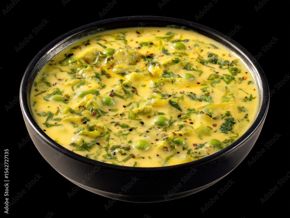 Rich Fenugreek And Pea Cream Curry Rich Fenugreek And Pea Cream Curry