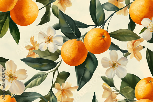 oranges on tree