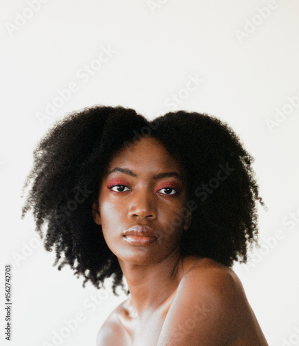 film makeup portrait