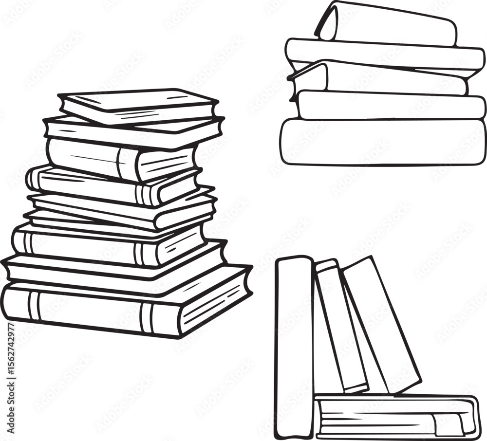 stack of books