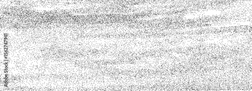 Abstract sand grain texture. Stippled grit noise background. Grunge dotted dirt backdrop. Distressed dust particles overlay. Grange specks, speckles, granules print wallpaper. Vector dot work texture