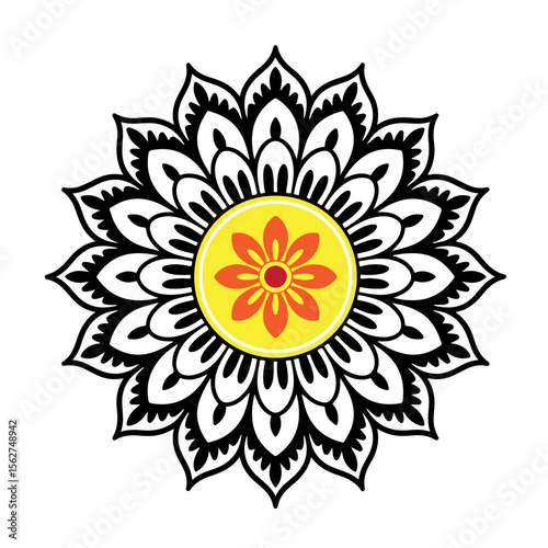 Baroque Floral Vector Symbols