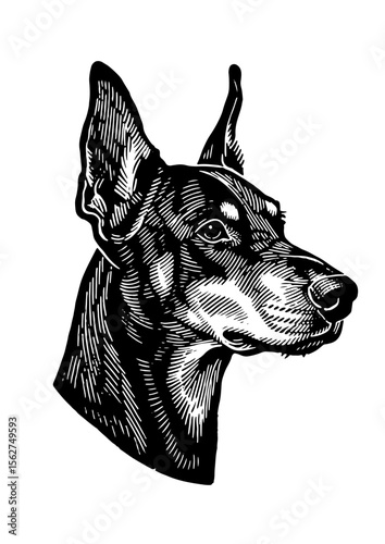 Cute Dog Illustration