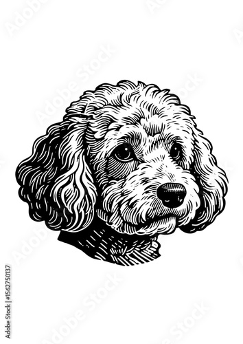Cute Dog Illustration