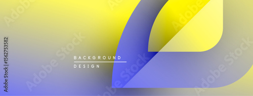 Abstract gradient background. Yellow, purple hues blend smoothly. Minimalist design features text background design. Modern aesthetic.