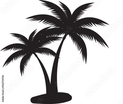 palm tree silhouette