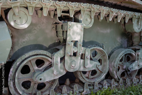 Armored tracked vehicle photo