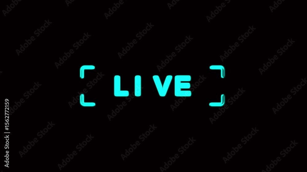 4k simple live streaming icon animation with transparent background, 4K VIDEO. 4k simple live streaming icon animation with transparent background, 4K VIDEO.