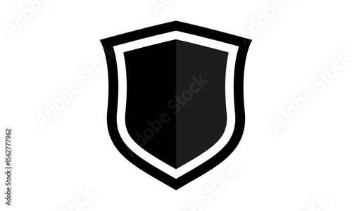 Collection of shield silhouettes vector
