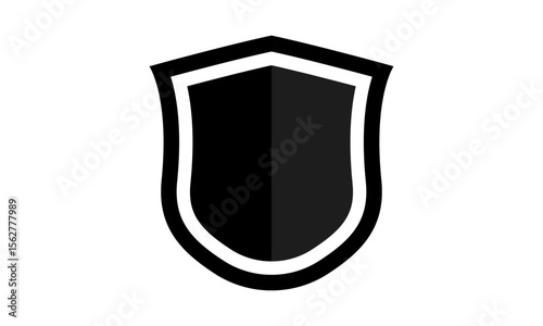 Collection of shield silhouettes vector