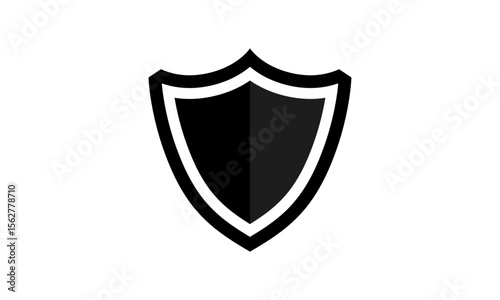 Collection of shield silhouettes vector