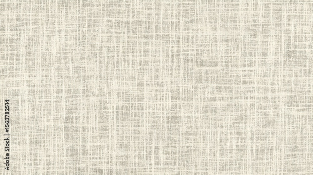 Fototapeta premium Beige Textured Fabric with Linen Pattern Suitable for Interior Design and Craft Projects