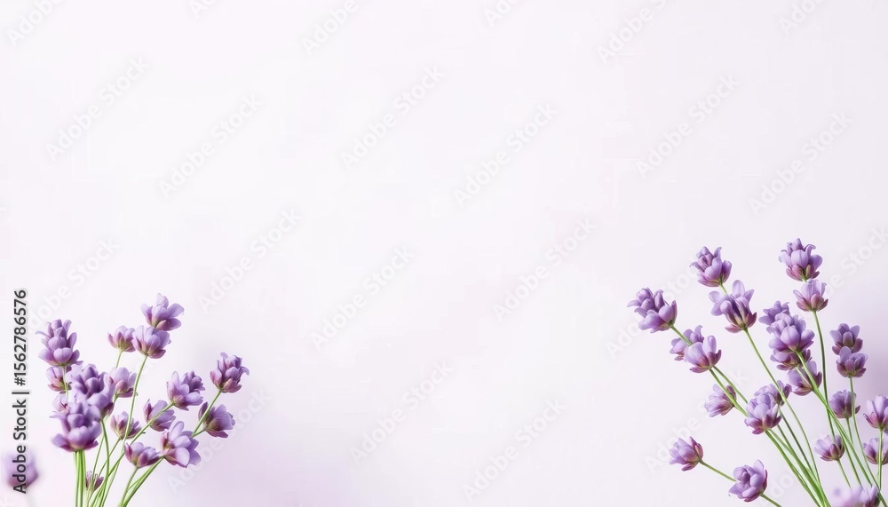 Naklejka premium Soft lavender pastel background with subtle texture and calming gradient , harmony, sky