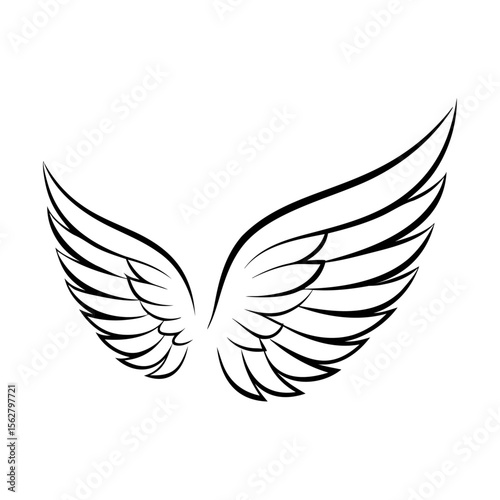 Bird's wing icon