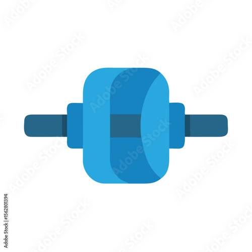  Stylish Ab Roller Icon for Workouts. Design of Fitness and Gym Icons.
