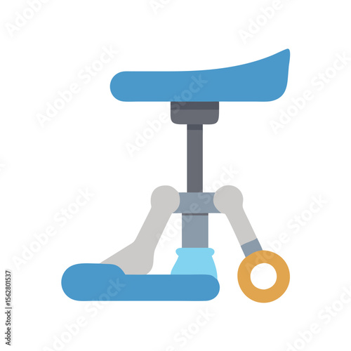  Fitness Adjustable Foot Rocker Icon. Design of Fitness and Gym Icons.