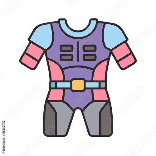  Fitness Adjustable Powerlifting Squat Suit Icon. Design of Fitness and Gym Icons.