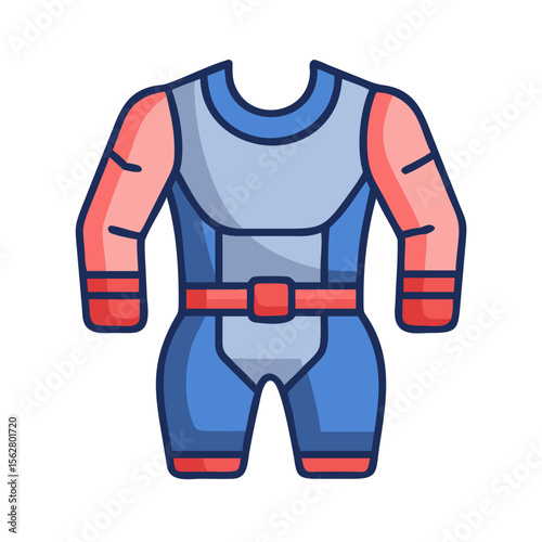  Versatile Powerlifting Squat Suit Icon Design. Design of Fitness and Gym Icons.