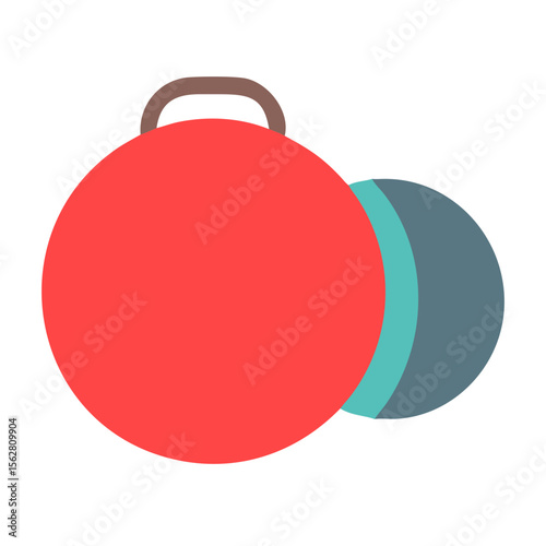  Versatile Olympic Lifting Chalk Ball Icon. Design of Fitness and Gym Icons.