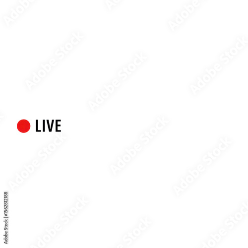 Live stream sign with red dot isolated PNG with Transparent Background Free Download Live stream sign with red dot isolated PNG with Transparent Background - GFXLoad