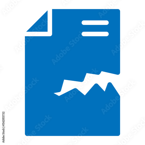 broken document icon