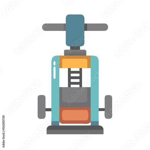  Adjustable Pec Deck Machine Icon. Design of Fitness and Gym Icons.