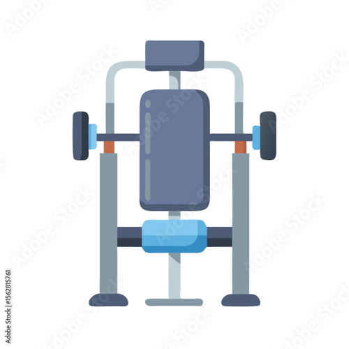  Dynamic Pec Deck Machine Icon for Workouts. Design of Fitness and Gym Icons.