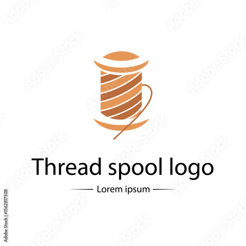 Thread spool logo