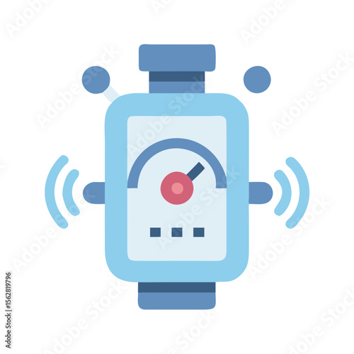  Adjustable Gym Timer for Optimal Workout Timing. Design of Fitness and Gym Icons.