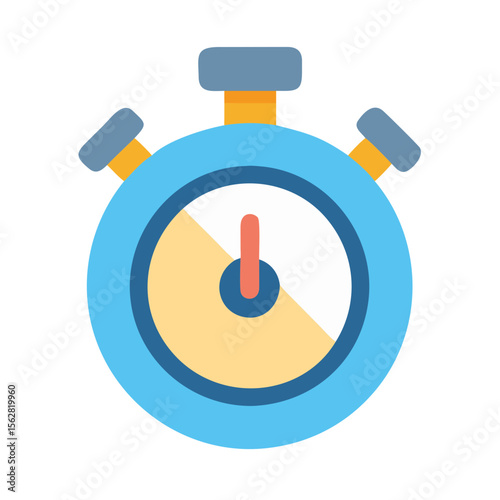  Adjustable Digital Stopwatch for Optimal Workout Timing. Design of Fitness and Gym Icons.