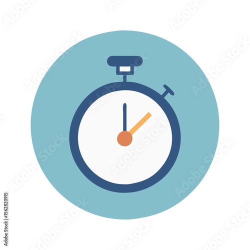  Workout Stopwatch Icon for Fitness Tracking. Design of Fitness and Gym Icons.