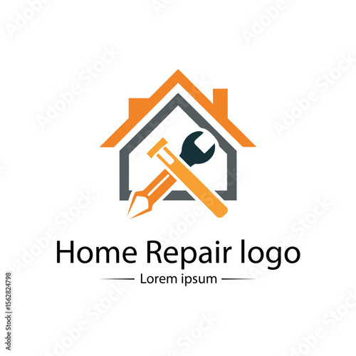 Home repair logo