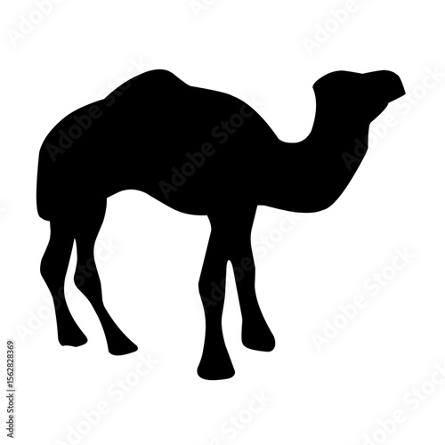 camel silhouette vector