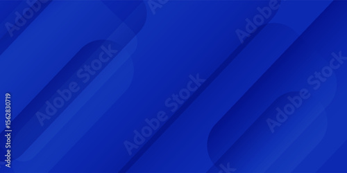 Abstract blue background with glowing geometric lines. Modern blue gradient square shape design. Futuristic technology concept. Suit for brochure, corporate, website, poster, banner, cover modern