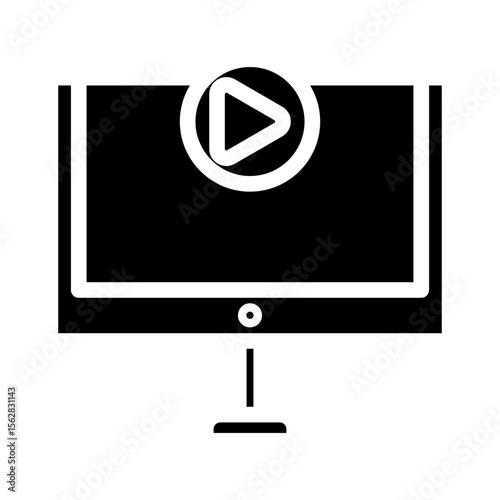 video glyph icon