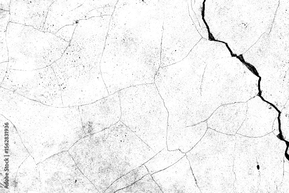 Obraz premium Abstract grunge cracked concrete wall distressed texture background