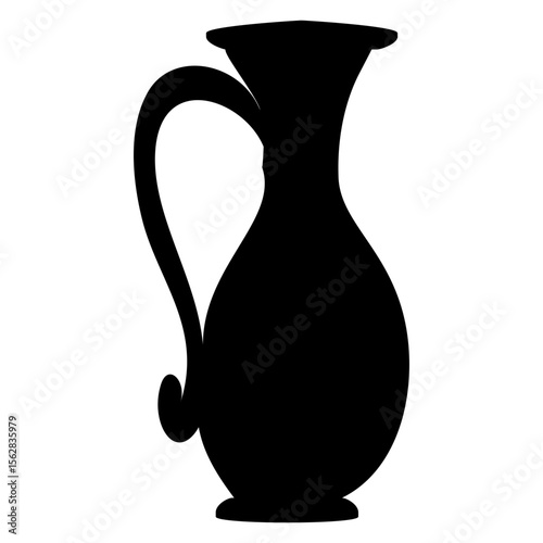 Water Jug icon black